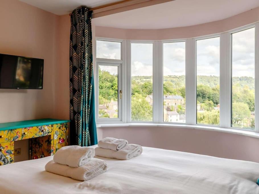דירות Dawns House Cromford, Peak District, Hot Tub, For 6 - Stunning Views מראה חיצוני תמונה